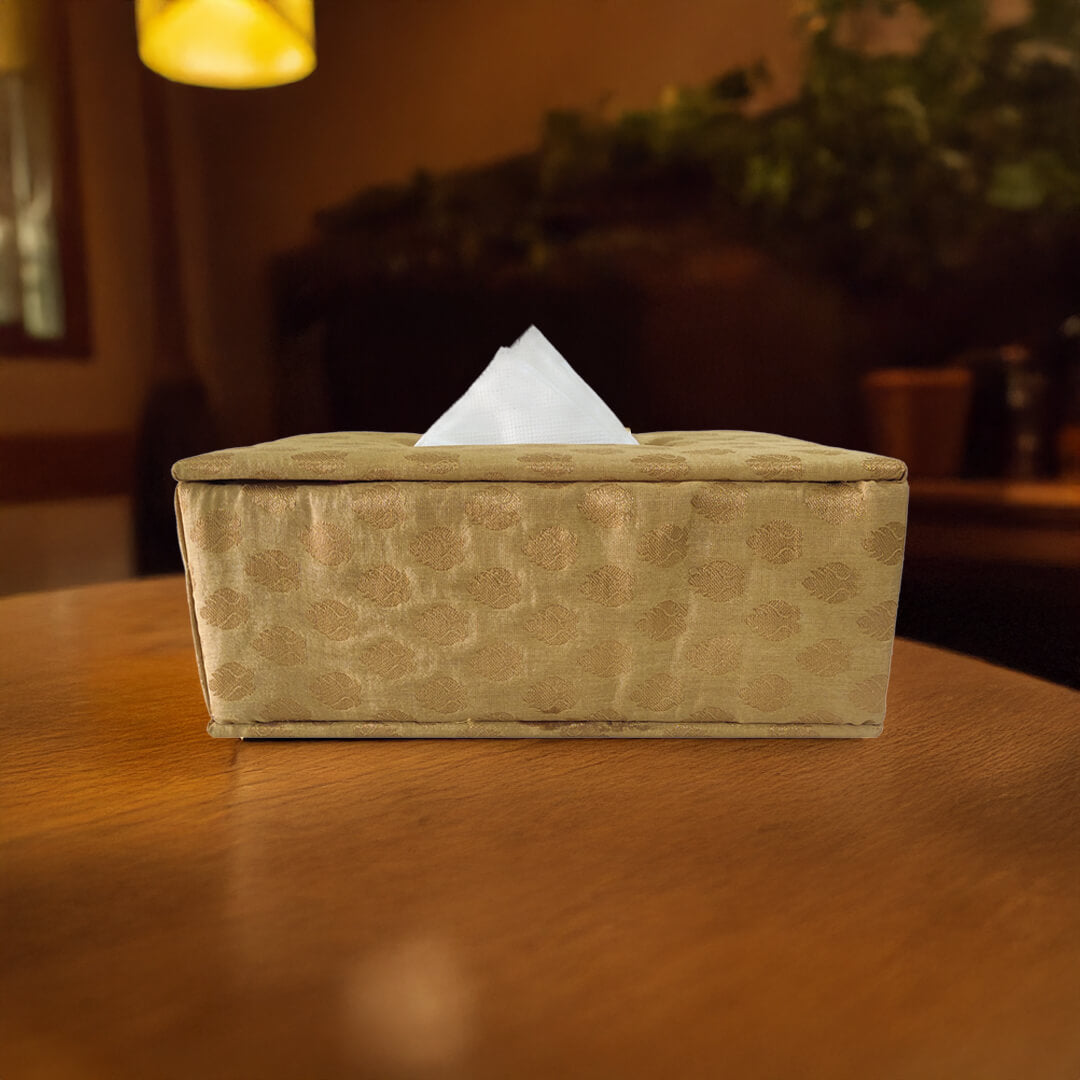 Brocade Tissue Box Horizontal