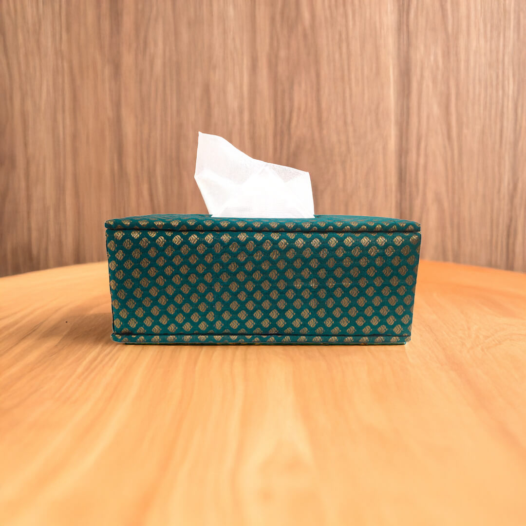 Brocade Tissue Box Horizontal