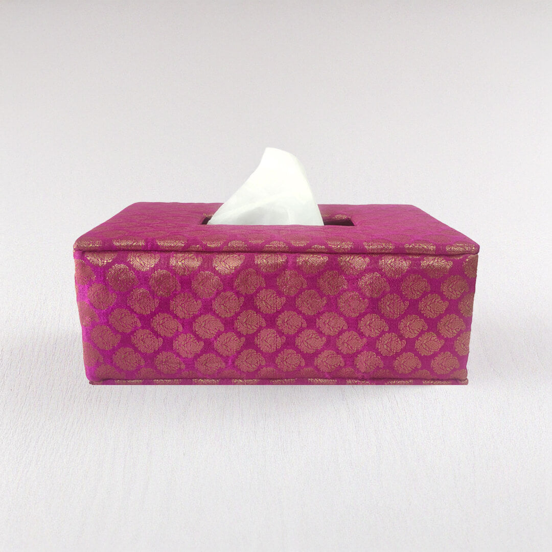Brocade Tissue Box Horizontal