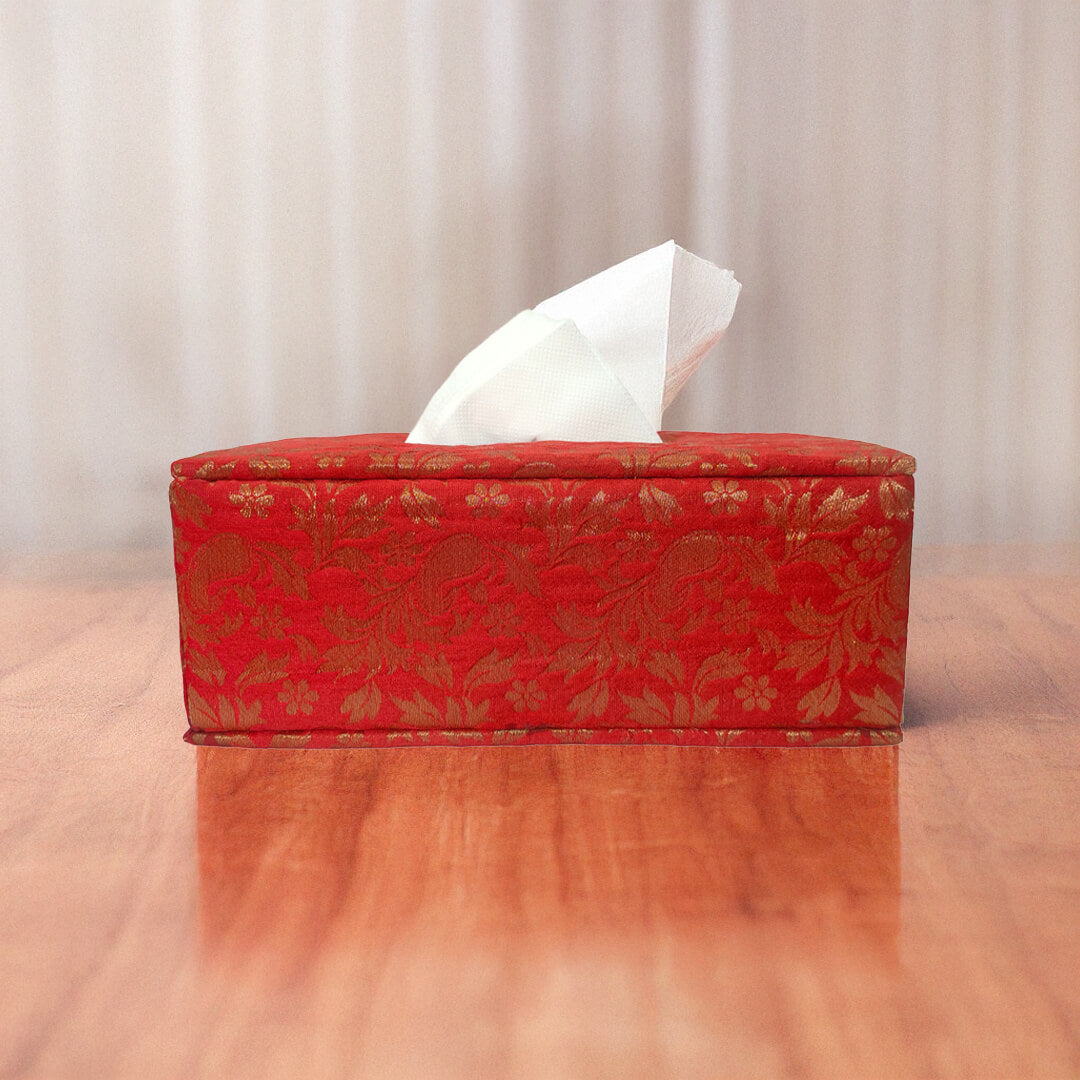 Brocade Tissue Box Horizontal