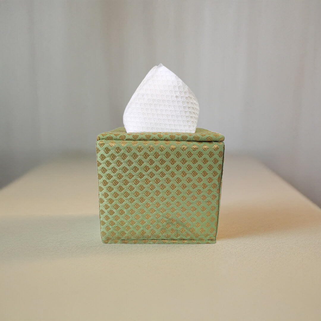 Brocade Tissue Box Vertical