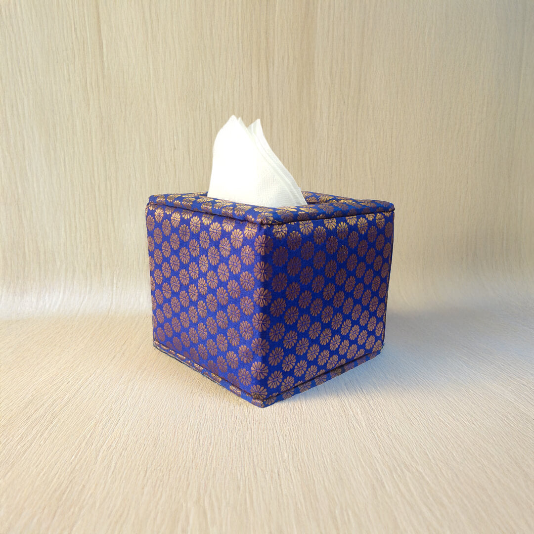 Brocade Tissue Box Vertical