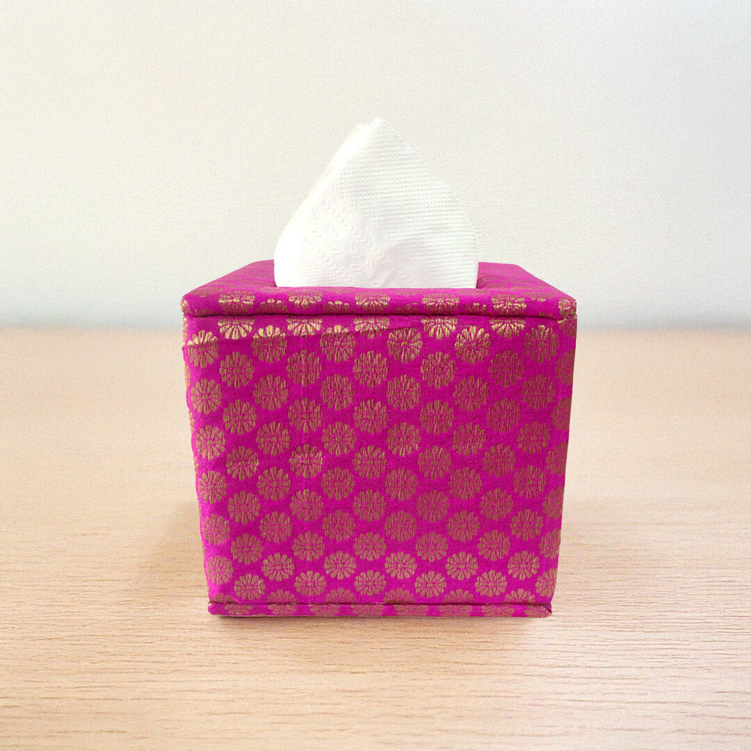 Brocade Tissue Box Vertical