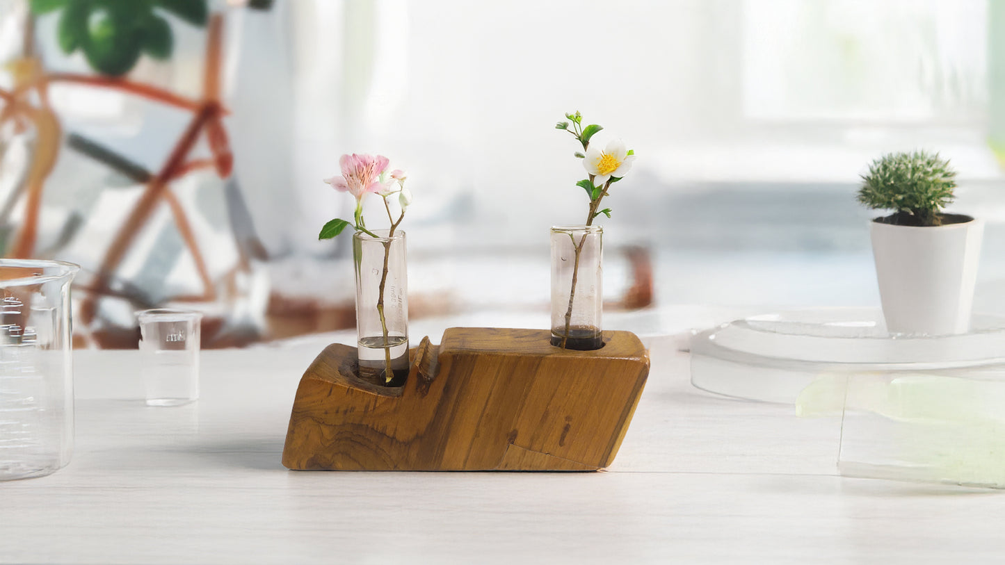 Double Test Tube Planter