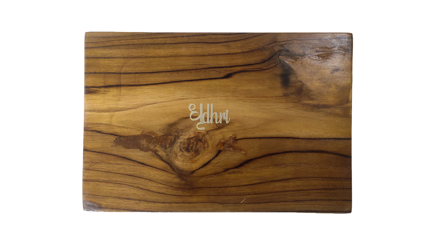 Concave Tray in Teakwood