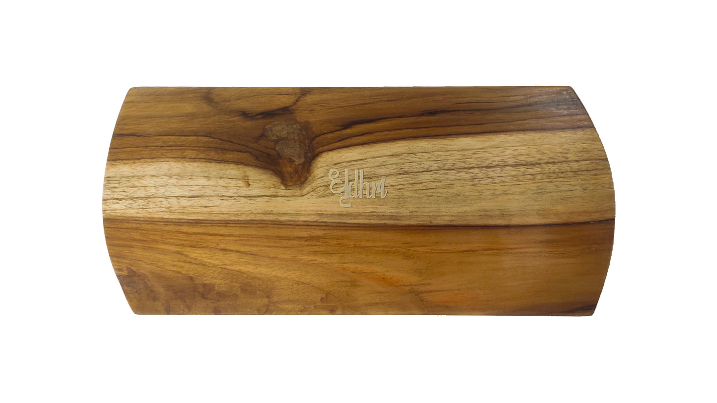 Concave Tray in Teakwood