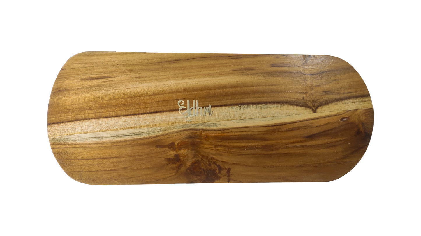 Concave Tray in Teakwood