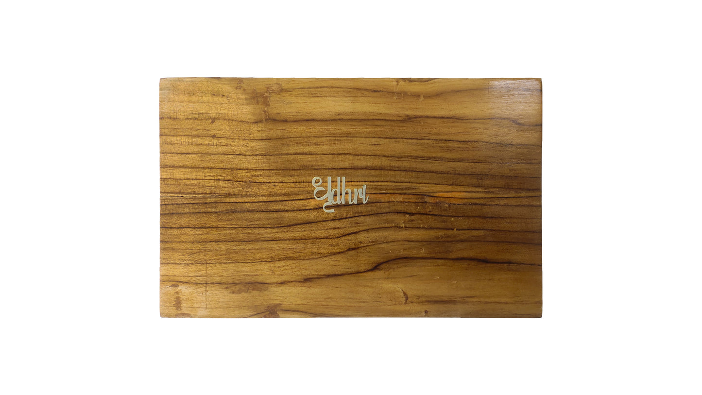 Concave Tray in Teakwood