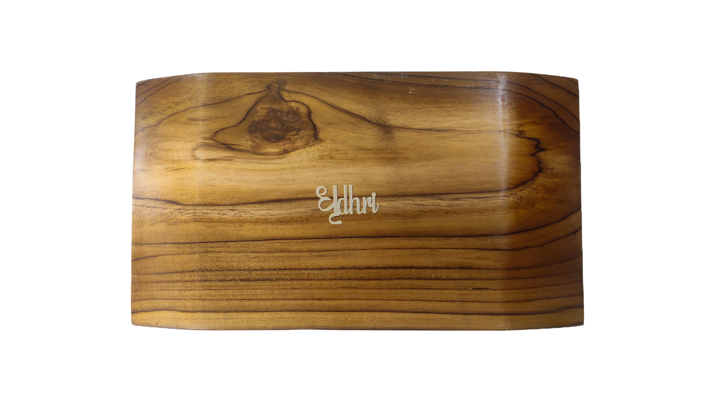 Concave Tray in Teakwood