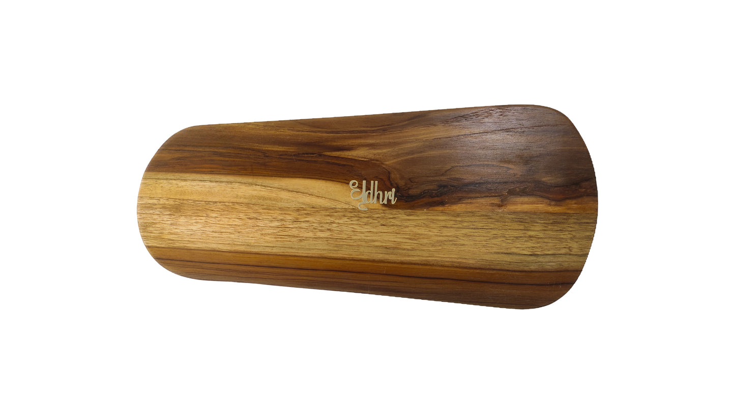 Concave Tray in Teakwood