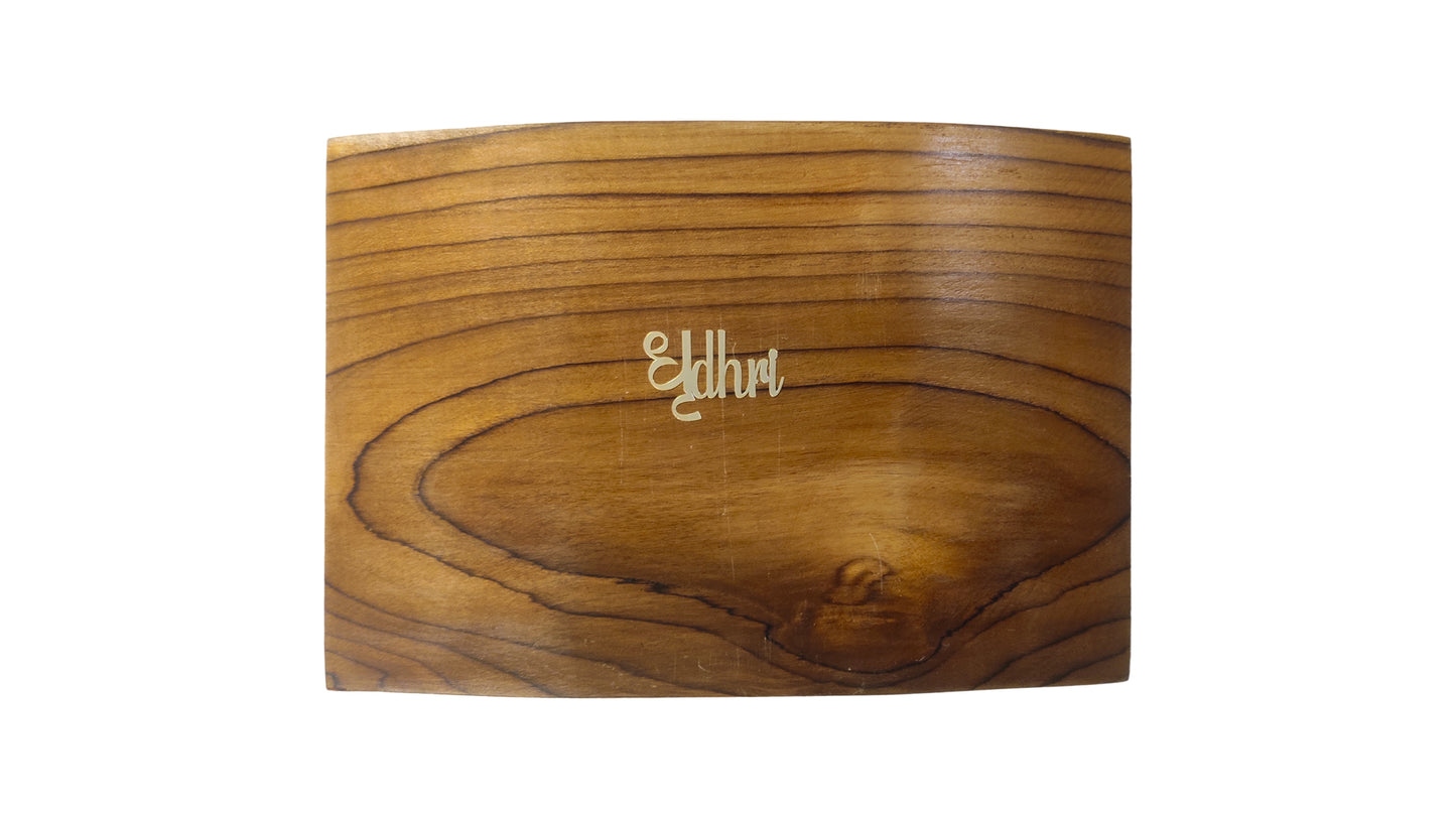 Concave Tray in Teakwood