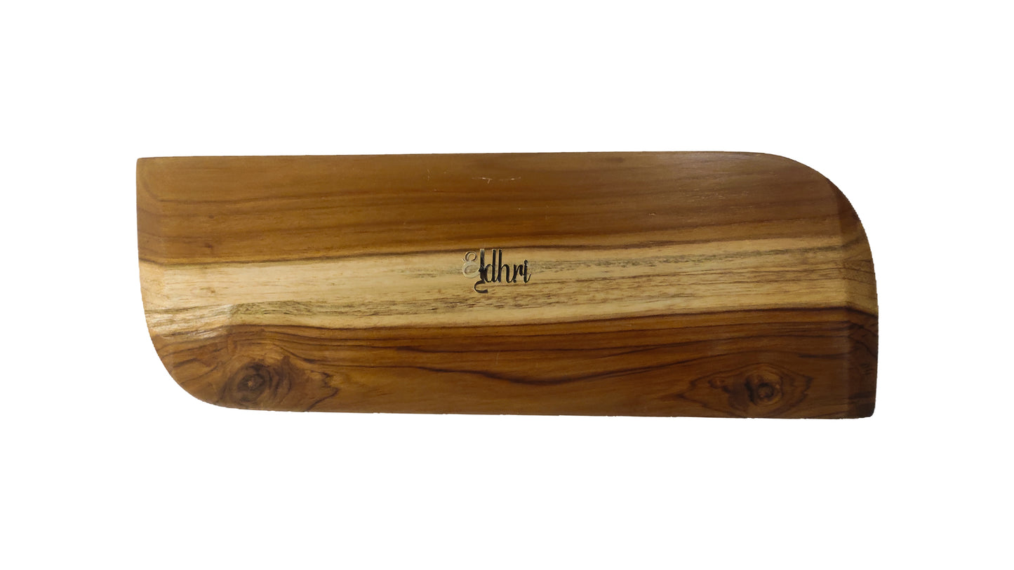 Concave Tray in Teakwood
