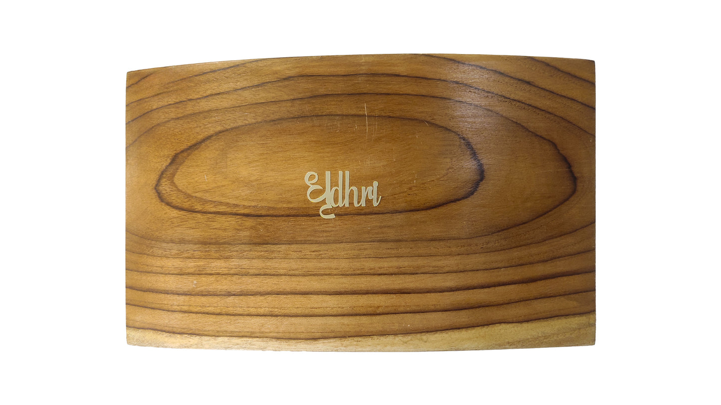 Concave Tray in Teakwood