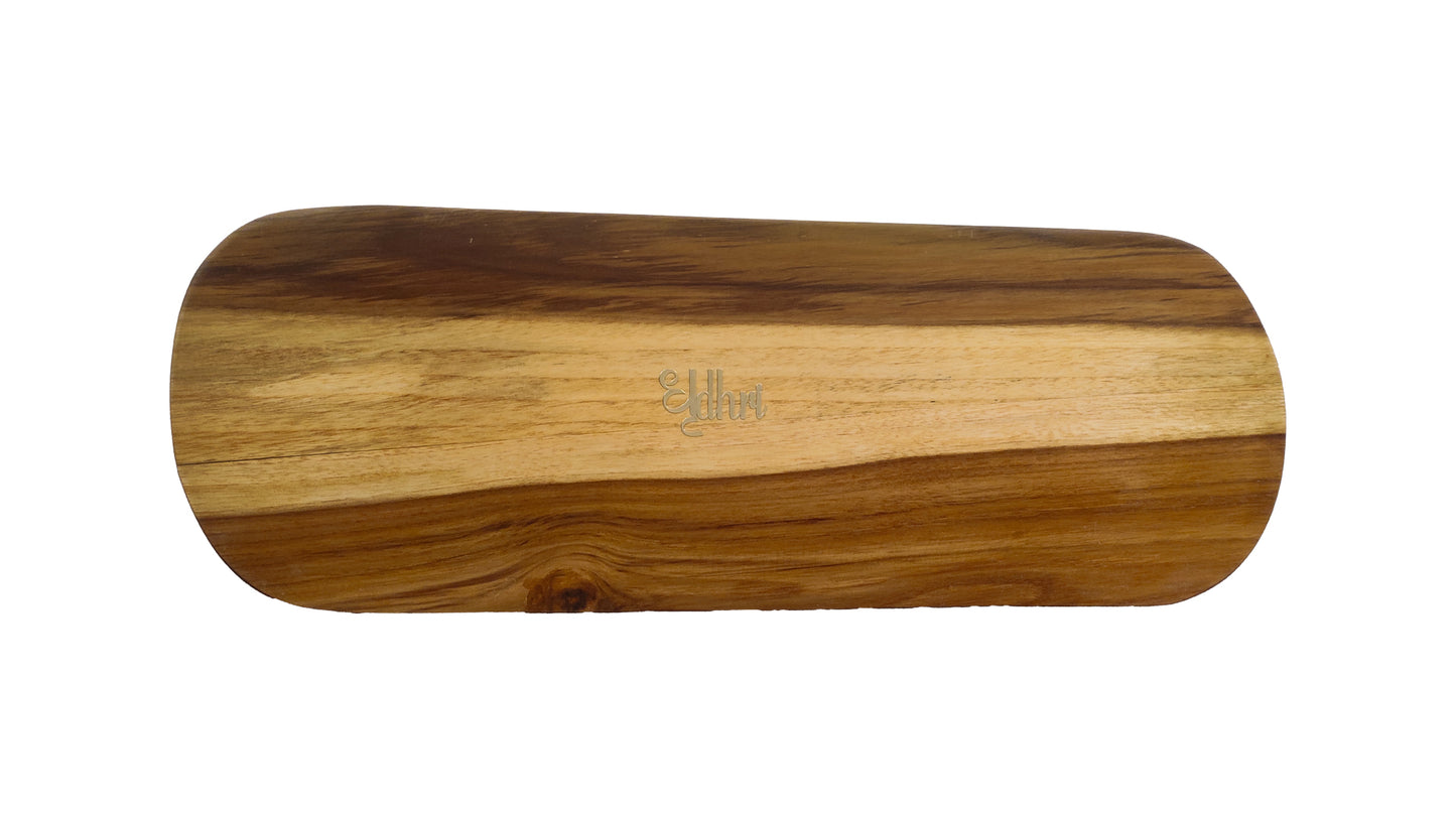 Concave Tray in Teakwood