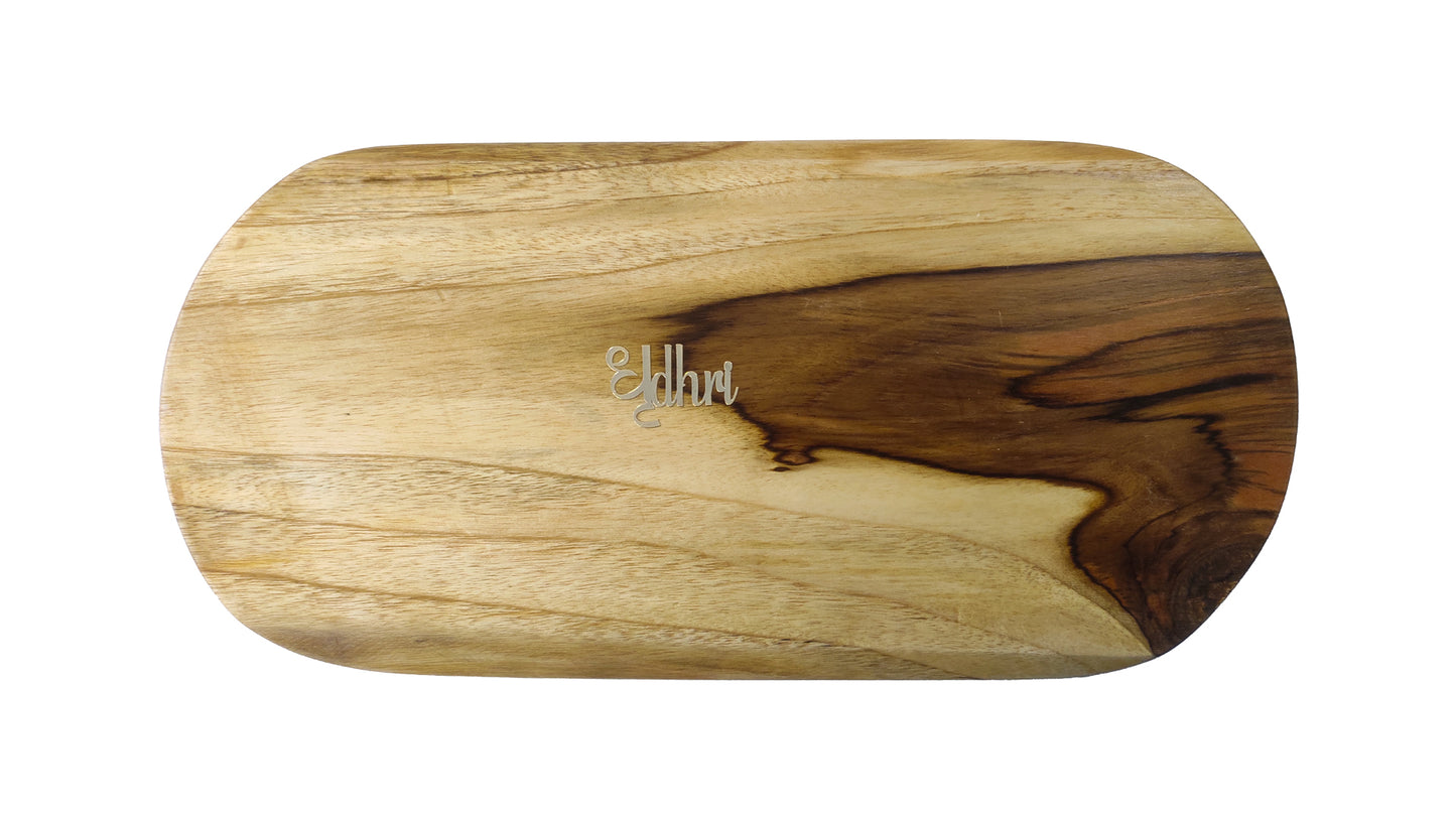 Concave Tray in Teakwood