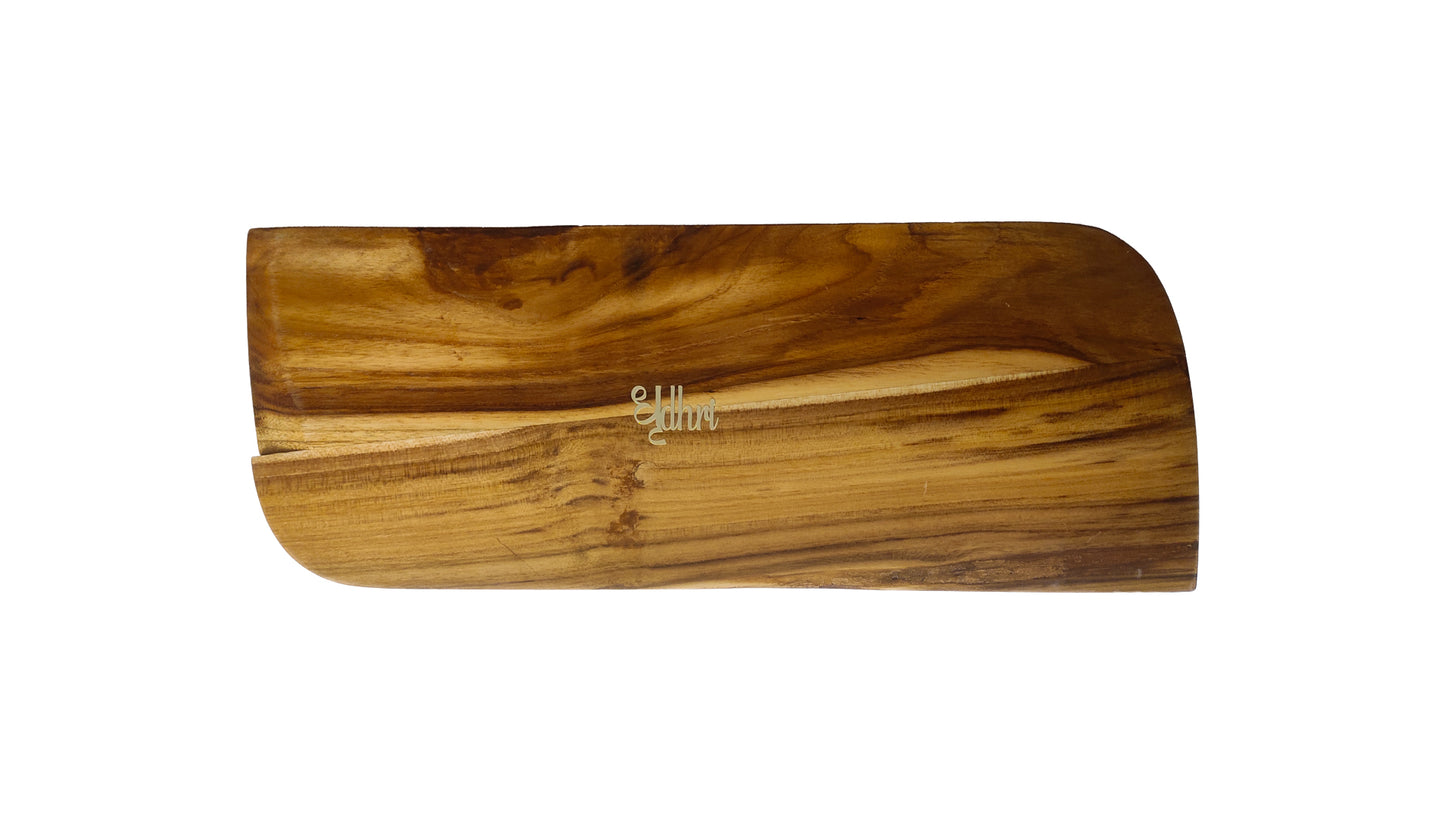 Concave Tray in Teakwood