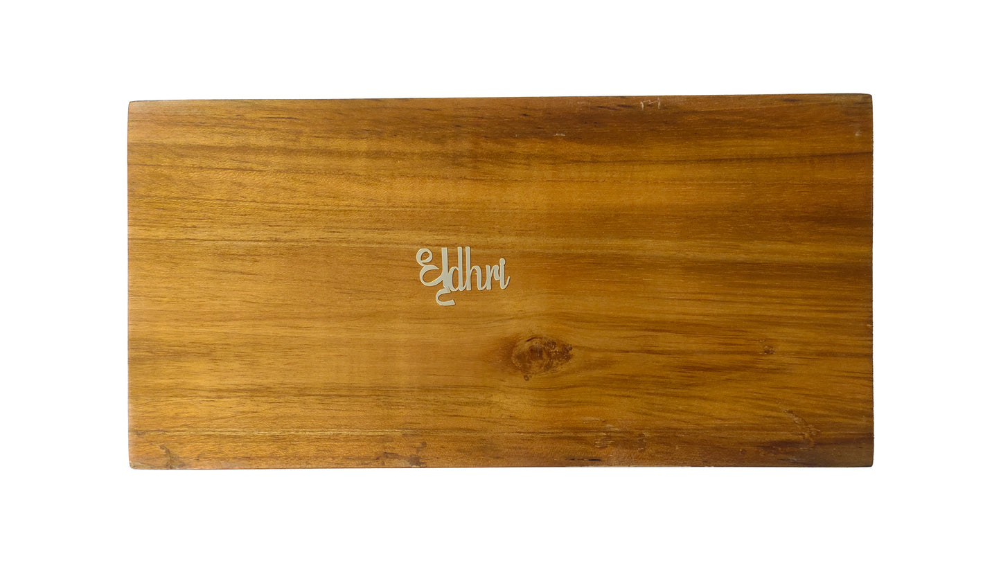 Concave Tray in Teakwood