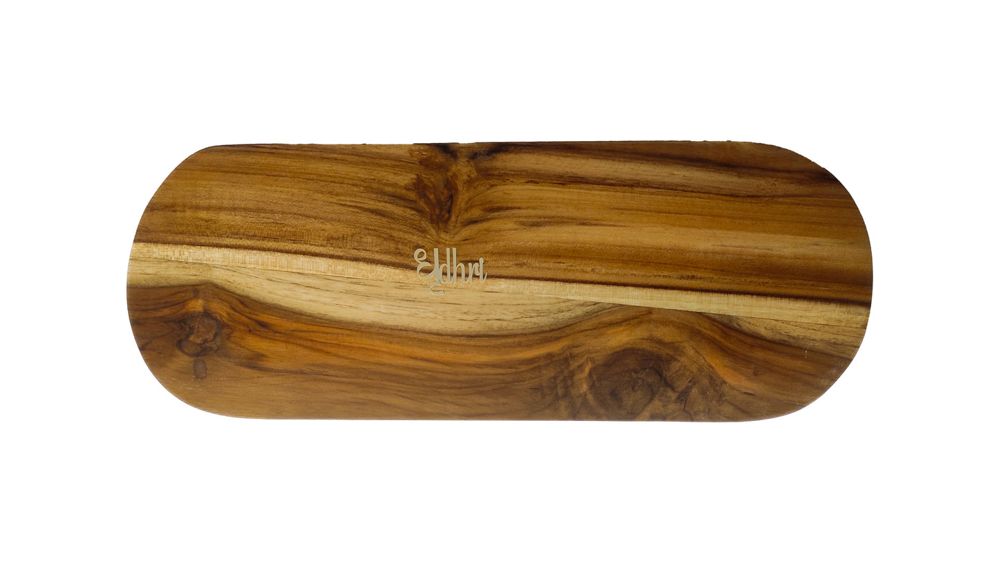 Concave Tray in Teakwood