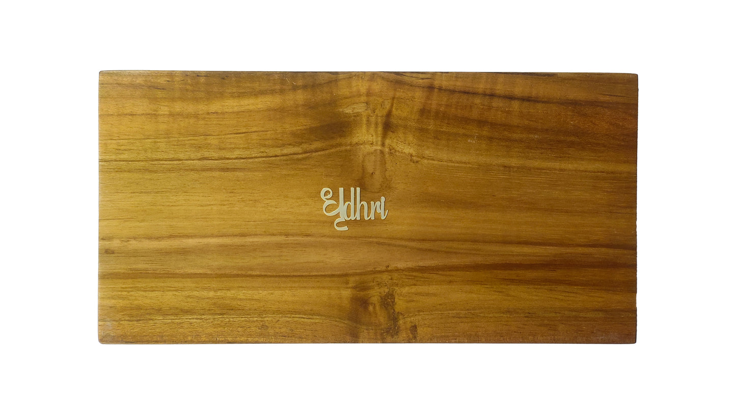 Concave Tray in Teakwood