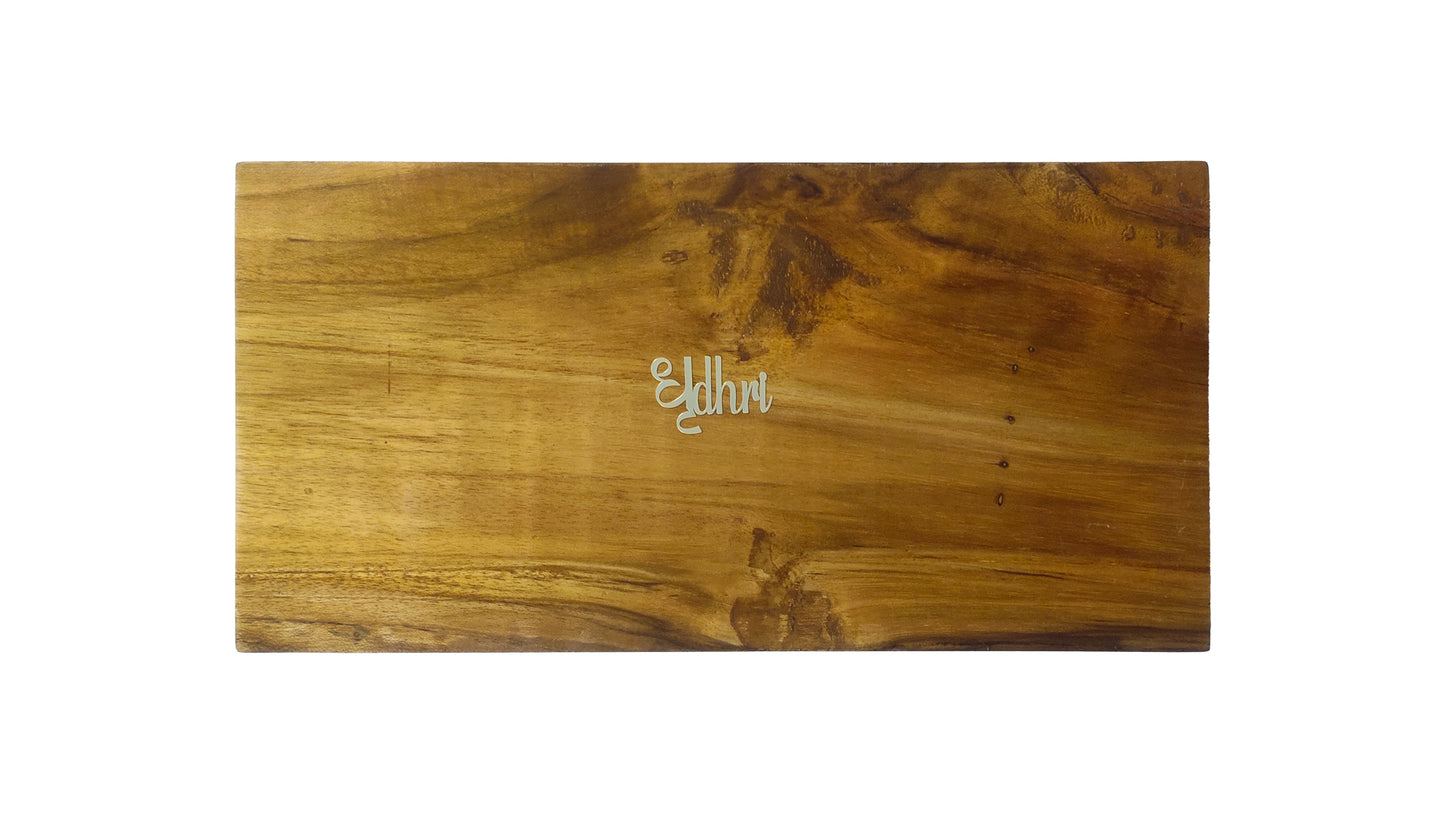 Concave Tray in Teakwood