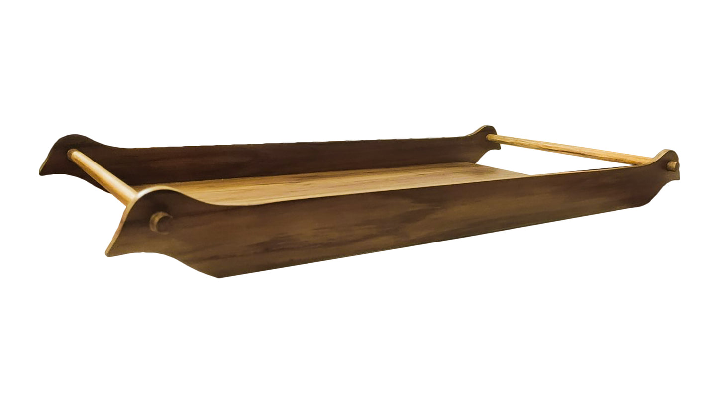 Bird Tray in Teakwood