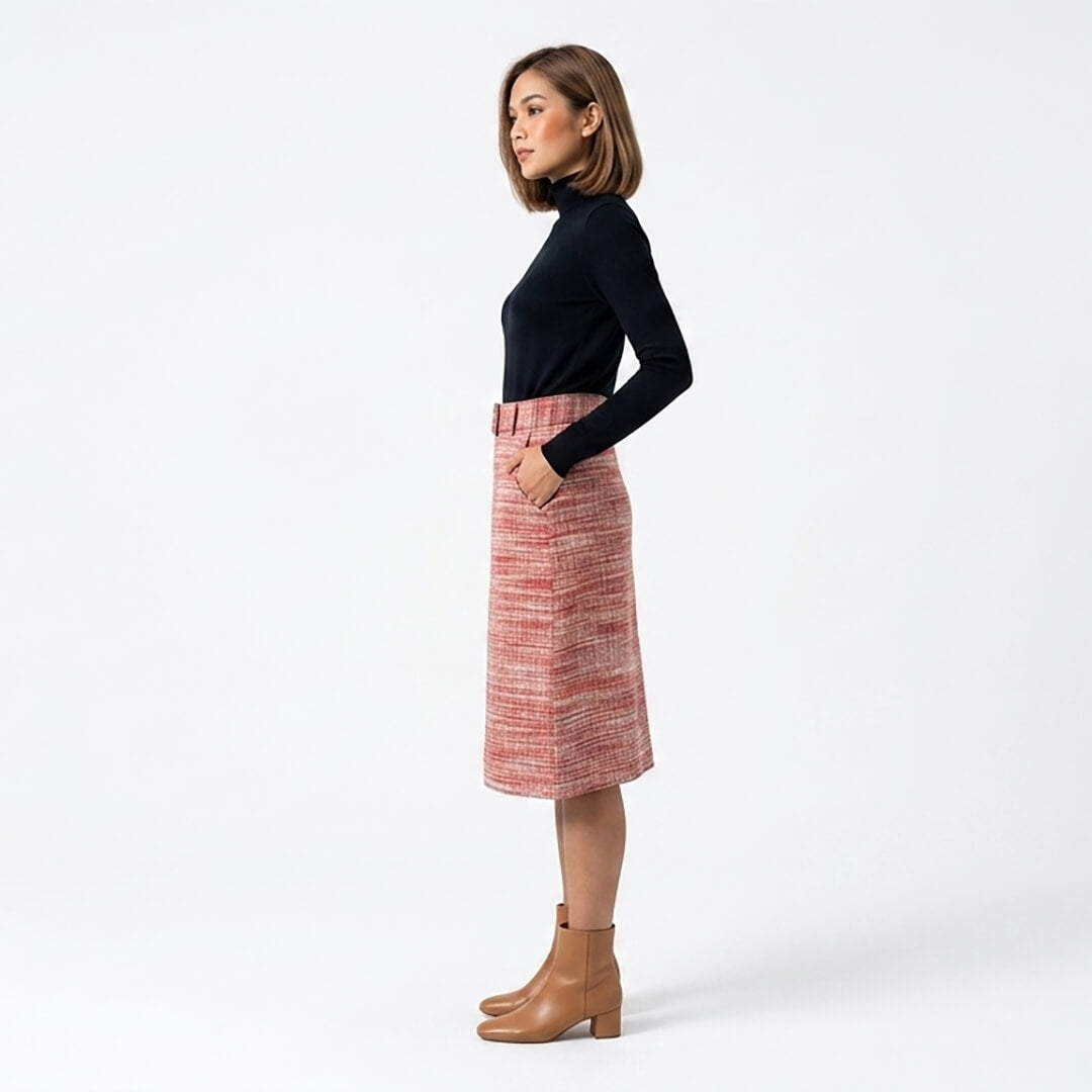 Twiggy Skirt in Khadi