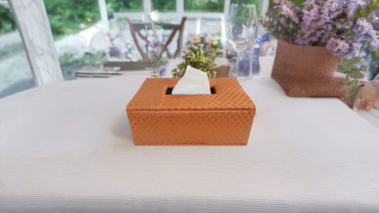 Brocade Tissue Box Horizontal