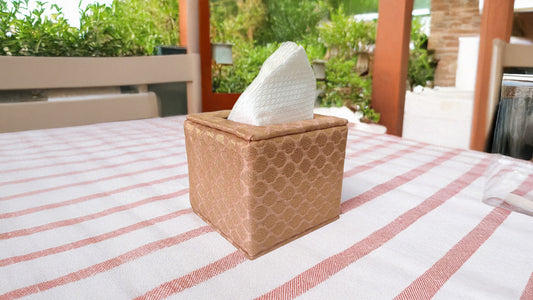 Brocade Tissue Box Vertical