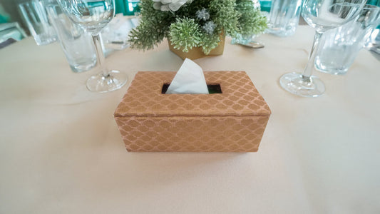 Brocade Tissue Box Horizontal