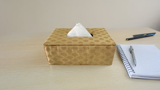 Brocade Tissue Box Horizontal