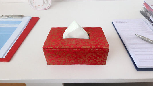 Brocade Tissue Box Horizontal