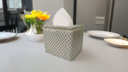 Brocade Tissue Box Vertical
