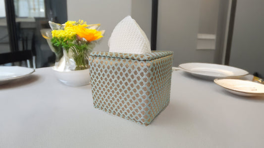 Brocade Tissue Box Vertical
