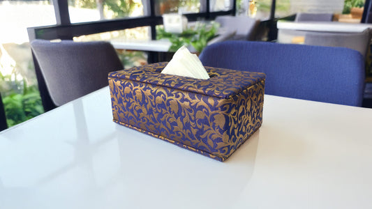 Brocade Tissue Box Horizontal