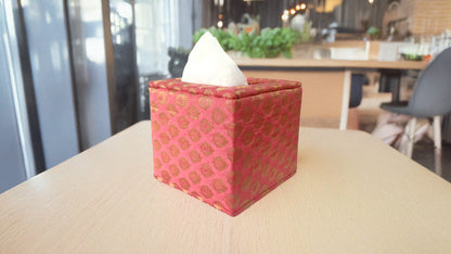 Brocade Tissue Box Vertical