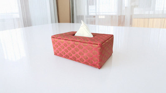 Brocade Tissue Box Horizontal