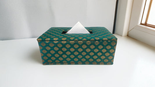 Brocade Tissue Box Horizontal