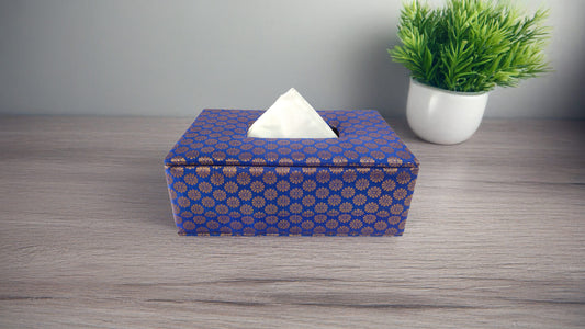 Brocade Tissue Box Horizontal