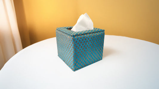 Brocade Tissue Box Vertical