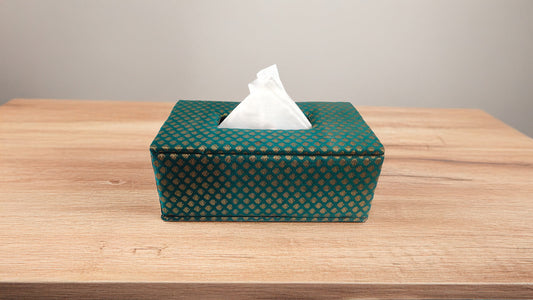 Brocade Tissue Box Horizontal