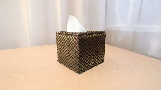 Brocade Tissue Box Vertical