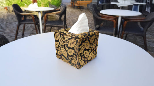 Brocade Tissue Box Vertical