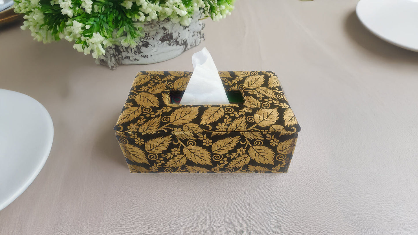 Brocade Tissue Box Horizontal