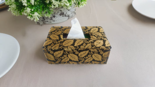 Brocade Tissue Box Horizontal