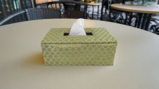 Brocade Tissue Box Horizontal