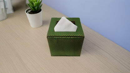 Brocade Tissue Box Vertical