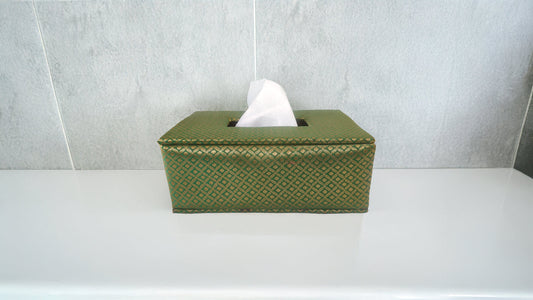 Brocade Tissue Box Horizontal