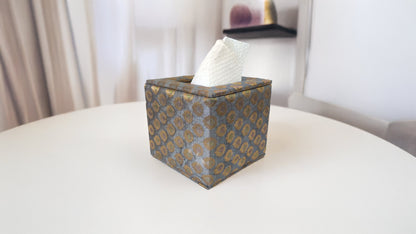 Brocade Tissue Box Vertical