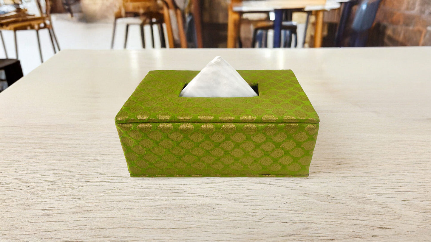 Brocade Tissue Box Horizontal