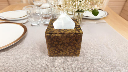 Brocade Tissue Box Vertical